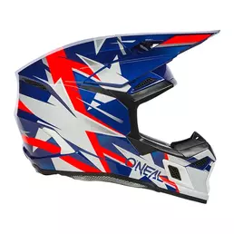O Neal 3 Srs 2206 Ride Мотошлем Blue White Red Синий