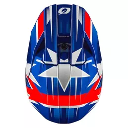 O Neal 3 Srs 2206 Ride Мотошлем Blue White Red Синий