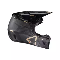 Leatt 9.5 Carbon V.25 Мотошлем Black Черный