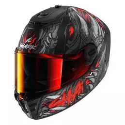 SHARK Spartan RS Shaytan integralhelm Black / Red / Anthracite