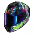SHARK Spartan RS Shaytan integralhelm Black / Green / Violet (размер: xs)