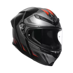 Agv K6 S E2206 Karve Мотошлем Grey Red Matt Серый