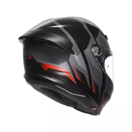 Agv K6 S E2206 Karve Мотошлем Grey Red Matt Серый