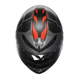 Agv K6 S E2206 Karve Мотошлем Grey Red Matt Серый