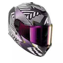 Shark Spartan Gt Pro Carbon Sthyr Mat Мотошлем Pink Розовый