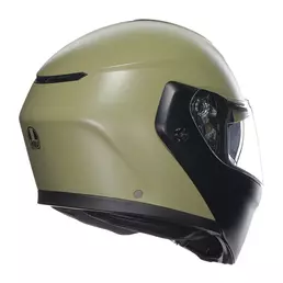 Agv Streetmodular Mono Modular Мотошлем Green Matt Серый