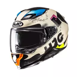 Hjc F71 Faco Мотошлем Sand Matt Бежевый