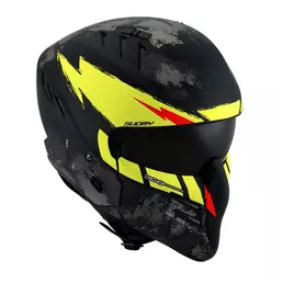 Suomy Armor Hi Volt Мотошлем Black Matt Yellow Желтый (размер: xs)