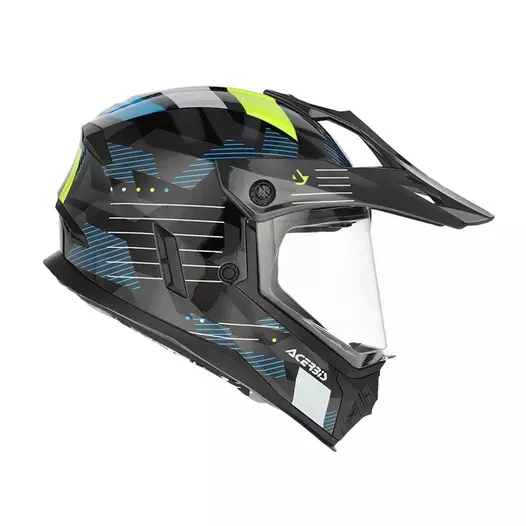 Acerbis Rider Junior Мотошлем Glossy Синий