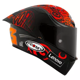 Suomy S1-xr Gp Bagnaia Replica 2024 Мотошлем Matt Красный