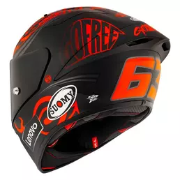Suomy S1-xr Gp Bagnaia Replica 2024 Мотошлем Matt Красный