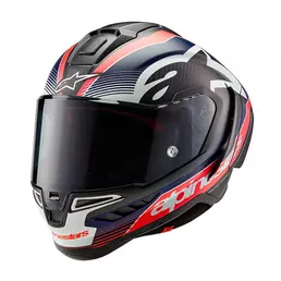 Alpinestars Supertech R10 Team Мотошлем Blue Matt Синий