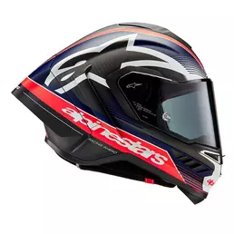 Alpinestars Supertech R10 Team Мотошлем Blue Matt Синий
