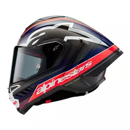 Alpinestars Supertech R10 Team Мотошлем Blue Matt Синий