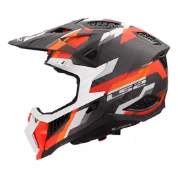 Ls2 Mx703 X-force Phantom Мотошлем Orange Matt Оранжевый (размер: xs)
