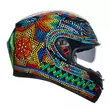 Agv K3 E2206 Rossi Winter Test 2018 Мотошлем Черный