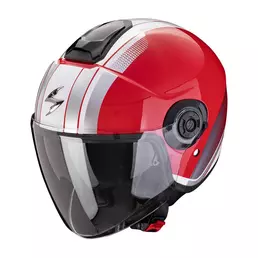 Scorpion Exo City 2 Vel Мотошлем Red White Красный