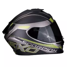 Full Face Мотошлем Scorpion Exo 1400 Air Free Matt Yellow Желтый