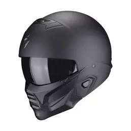 Scorpion Exo Combat 2 Solid Мотошлем Black Matt Черный