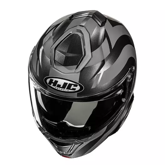 Hjc I91 Arven Modular Мотошлем Black Черный