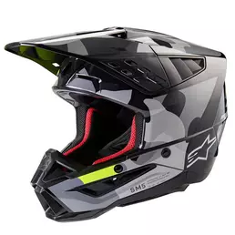 Alpinestars Sm5 2206 Rover 2 Мотошлем Silver Серый