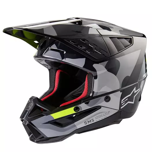 Alpinestars Sm5 2206 Rover 2 Мотошлем Silver Серый (размер: xs)