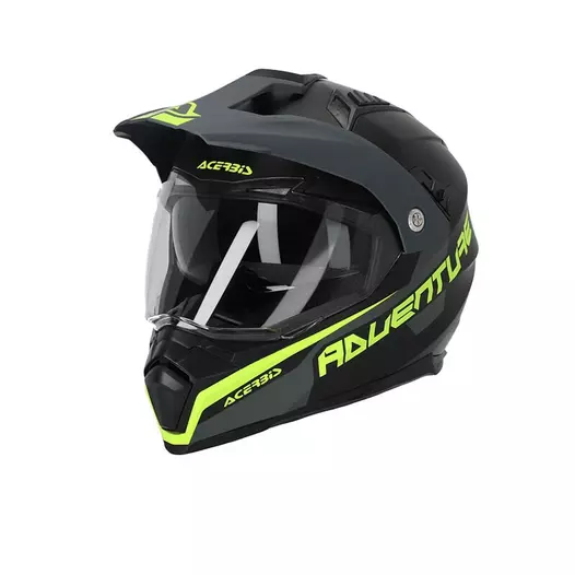 Acerbis Flip Fs-606 2206 Мотошлем Black Grey Серый (размер: xs)