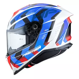 Premier Hyper 22.06 Мотошлем Hp 12 Blue Синий