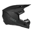 O Neal 3 Srs 2206 Solid Мотошлем Black Черный