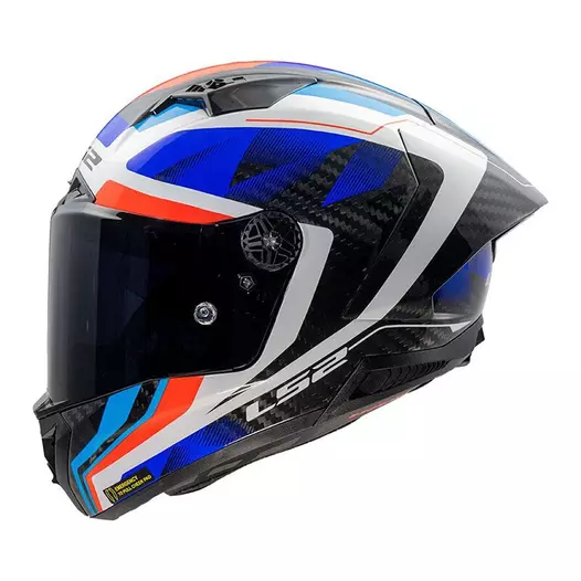 Ls2 Ff805 Thunder Carbon Gp Aero Raute Blue Синий