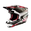 Alpinestars Sm5 2206 Action 2 Мотошлем Black White Черный (размер: xs)
