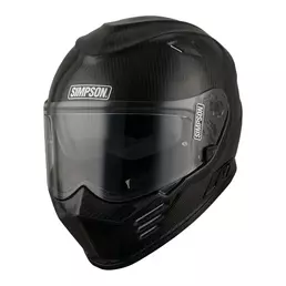 Simpson Venom Carbon 22.06 Мотошлем Black Черный