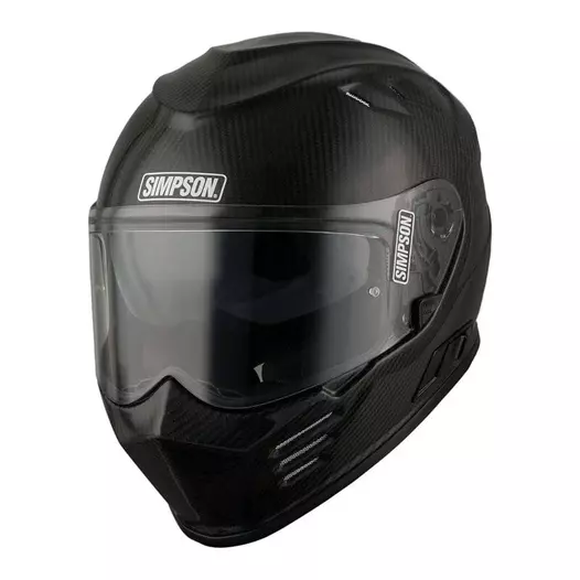 Simpson Venom Carbon 22.06 Мотошлем Black Черный (размер: xs)