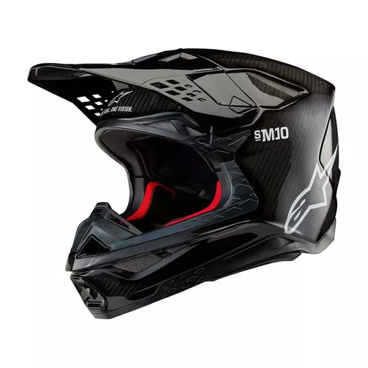 Alpinestars Supertech M10 2206 Solid Мотошлем Black Черный (размер: xs)