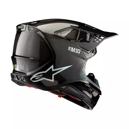 Alpinestars Supertech M10 2206 Solid Мотошлем Black Черный