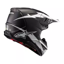 Alpinestars Supertech M10 2206 Ampress Мотошлем Black Черный
