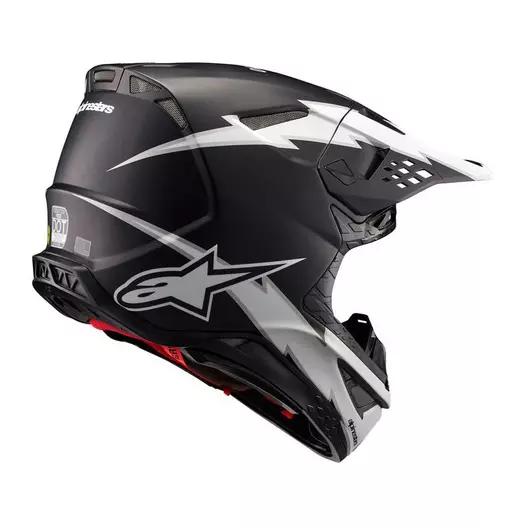 Alpinestars Supertech M10 2206 Ampress Мотошлем Black Черный