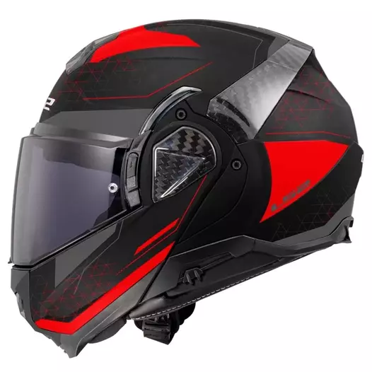 LS2 FF910 Advant II Astral Modularhelm Красный (размер: s)