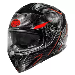 Premier Devil Carbon St 2 22.06 Мотошлем Red Красный (размер: xs)