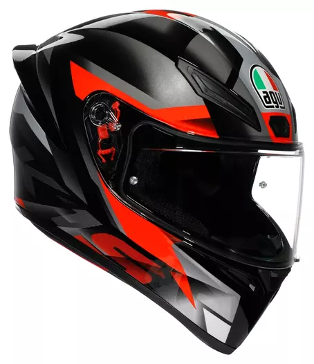 K1 S Fastlap black, grey, red