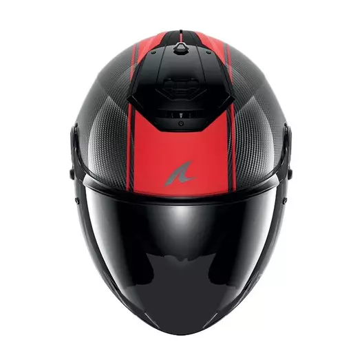 Shark Rs Jet Carbon Skin Мотошлем Red Красный