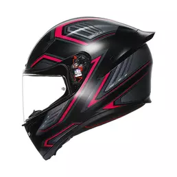 Agv K1 S E2206 Sling Мотошлем Black Matt Pink Розовый