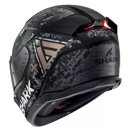 Shark Skwal I3 Hellcat Mat Мотошлем Anthracite Черный