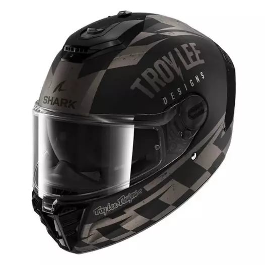 SHARK Spartan RS Raceshop integralhelm Black / Anthracite / Silver