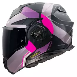 LS2 FF901 Advant X Ultra Modularhelm Grey / purple