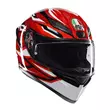 Agv K1 S E2206 Lion Мотошлем Red White Красный (размер: 2xl)