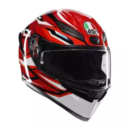 Agv K1 S E2206 Lion Мотошлем Red White Красный