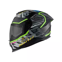 Nexx Y.100r Urbangram Мотошлем Black Matt Черный