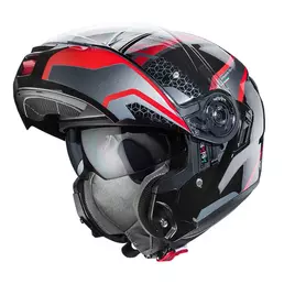 Caberg Levo Sonar Modular Мотошлем Red Silver Красный