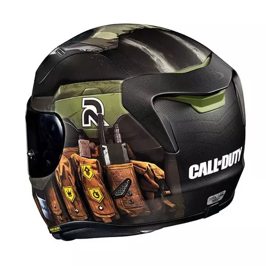 Hjc Rpha 11 Ghost Call Of Duty Мотошлем Черный